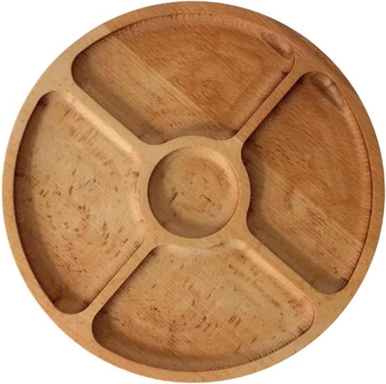 Clayre & Eef Etagère 21x17 cm Bruin Hout