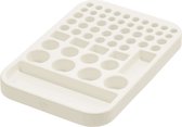 Bol.com iDesign - Eco Tray Lade Organizer voor Batterijen - Gerecycled Kunststof - Wit aanbieding