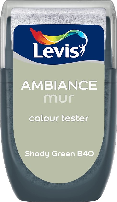 Levis Ambiance - Color Tester - Mat - Shady Green B40 - 0,03L