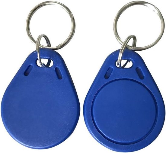 Measurement Tag Pak Blauwe kleur DESFire EV1 2K/4K/8K Fob NFC Tag - pak van 10 | bol