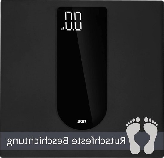 Digitale Steunweegschaal STB150 Incl. Bliklibel - Nauwkeurig & Betrouwbaar (Zwart)