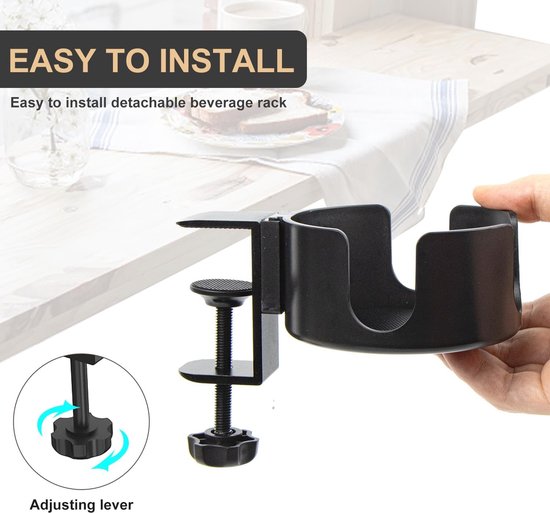 Bekerhouder Bekerdragers Voor Drankjes Tafel Bureauzijde Enorme Clip Waterbeker Clip Drinkbeker Clip Voor Tafelzijde Mok Houder Clip Bureaublad Plastic Tweede Generatie Bureau Klem Bekerhouder Bekerdragers Voor Drankjes Tafel Bureauzijde Enorme Clip Waterbeker Clip Drinkbeker Clip Voor Tafelzijde Mok Houder Clip Bureaublad Plastic Tweede Generatie Bureau Klem