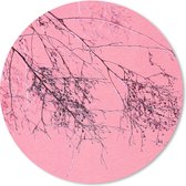 Muismat rond 20x20 cm - Mousepad Bloemen - Takken - Zomer - Ronde muismatten