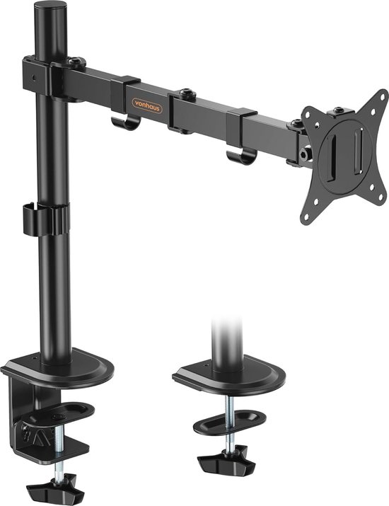 MYOYAY Adjustable Monitor Stand - Portable VESA Mount 75x75mm/100x100mm