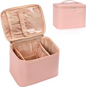 Selbro ® Organisateur de cosmétiques spacieux et élégant pour les Voyages et une utilisation quotidienne avec poignée pratique