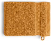 DoubleDry Hotel Washandjes 16 x 21 cm – Set van 6 – 100% Katoen 500 g/m2 – Zacht & Absorberend - Okergeel