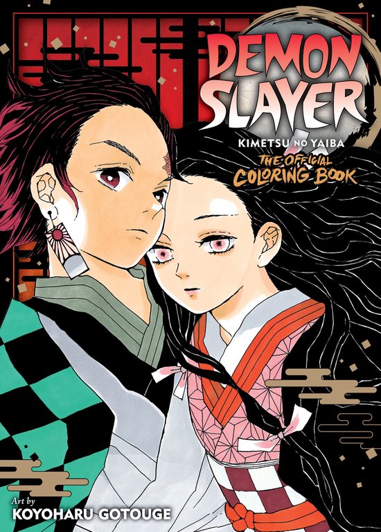 Demon Slayer: Kimetsu no Yaiba: The Official Coloring Book-  ... - cover