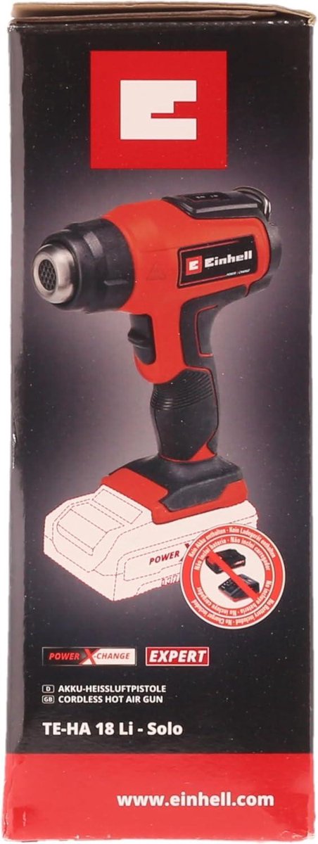 Pistolet à colle sans fil - TE-CG 18 Li - Solo EINHELL