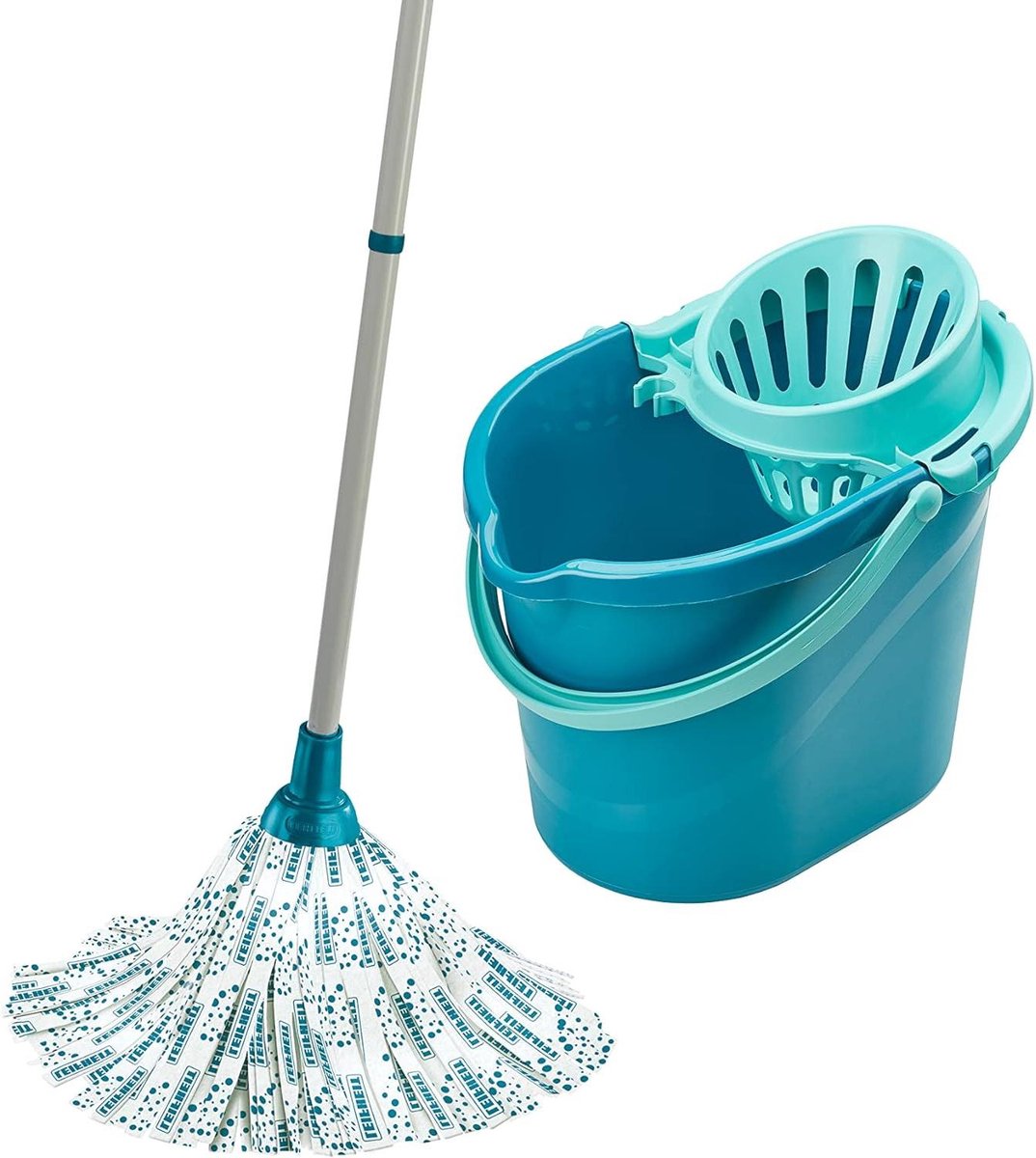 Goedkoopste Classic Mop viscose wisserset - absorberende vezels - dweilmop en emmer - flexibele viscose-mopkop Mop