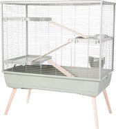 Zolux Neolife 100 Knaagdierkooi - Dierenverblijf - 99x54x114 cm Groen