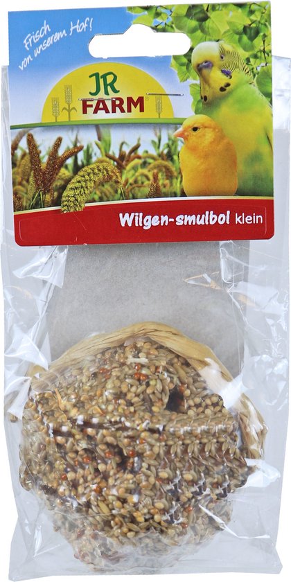 Foto: Jr farm wilgen smulbol vogelvoer 7 6 x 9 x 20 cm 55 g