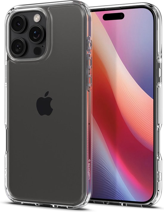 Spigen iPhone 16 Pro hoesje - Ultra Hybrid - Transparant - Bol