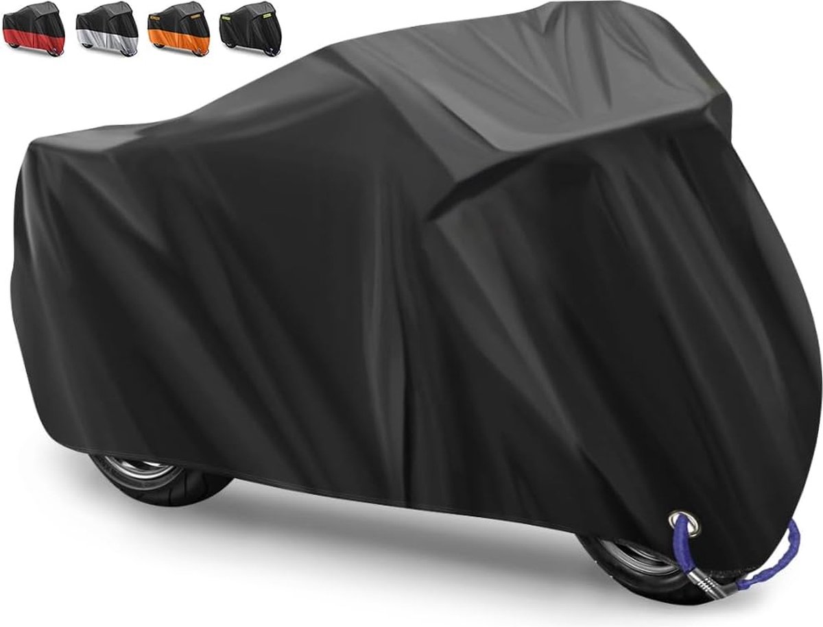 Solacis Motorhoes waterdicht buiten - Motorhoes - Waterdicht - Motorhoes voor buiten - Scooterhoes - Must have voor uw motor!