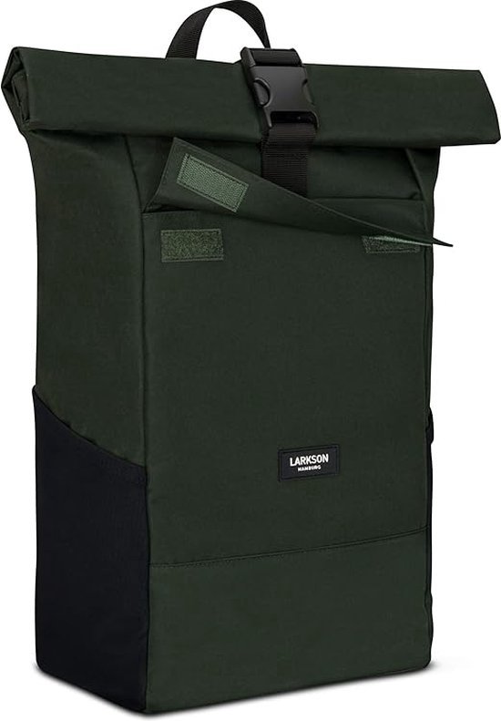 LETO Rolltop Rugzak voor dames en heren, uniseks, waterdicht, rolrugzak met laptopvak, reisrugzak, elegante reisrugzak voor universiteit, zakelijk, werk, stad, reizen, wandelen, roze-grijs LETO Rolltop Rugzak voor dames en heren, uniseks, waterdicht, rolrugzak met laptopvak, reisrugzak, elegante reisrugzak voor universiteit, zakelijk, werk, stad, reizen, wandelen, roze-grijs