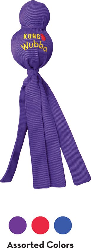 Kong Wubba XL - Piepend speelgoed - Multi - Hondenspeelgoed - 273 x 151 x 83 mm