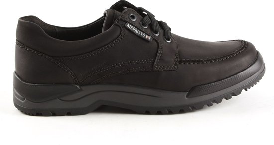 Foto: Heren veterschoenen mephisto charles black zwart maat 10