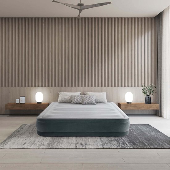 QUEEN DURA-BEAM SERIES MID RISE AIRBED WITH BIP - 203x152x33cm - 2 persoons