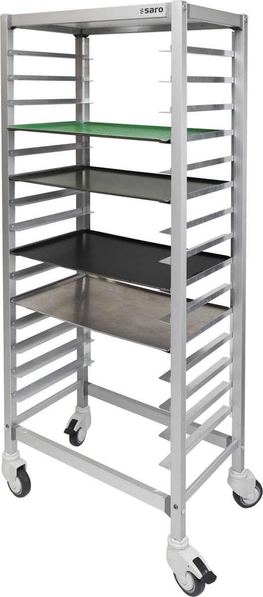 SARO Flatpack Trolley 18x 600x400 Mm - 508-2010 - Horeca & Professioneel