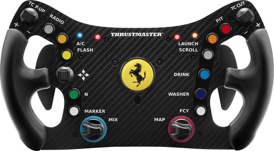 Foto: Thrustmaster ferrari 488 gt3 wheel add on racestuur alleen stuur 