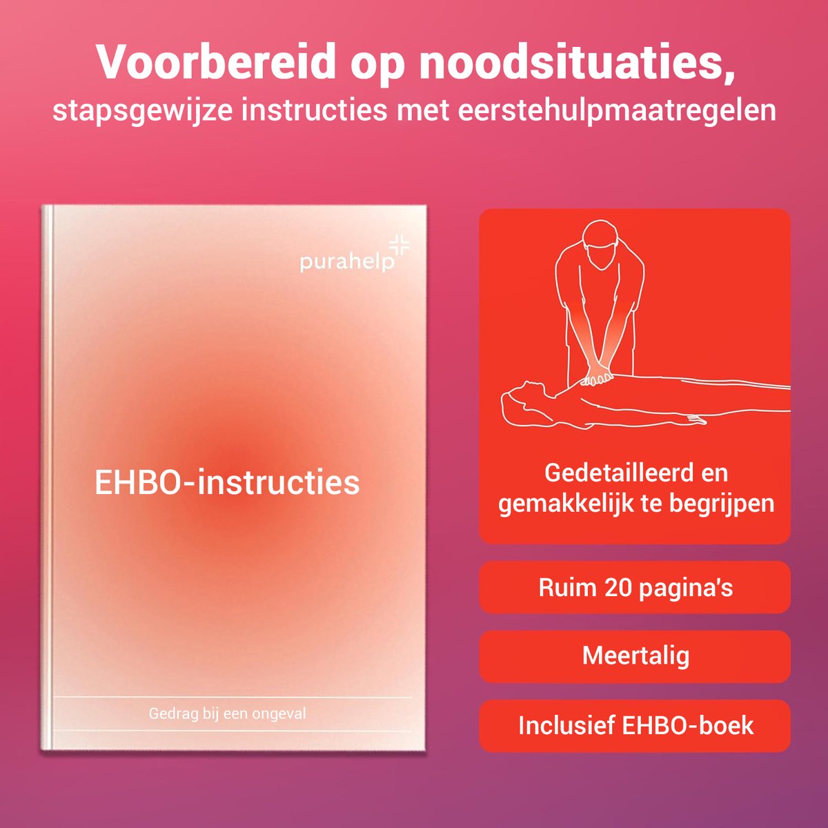 PURAHELP autocombinatietas volgens de huidige norm 2025 DIN 13164 - inclusief gevarendriehoek, veiligheidsvesten / signalisatievest voor volwassenen - EHBO-kofferset met gevarendriehoekset EHBO-kofferset auto 2025 – foto 3