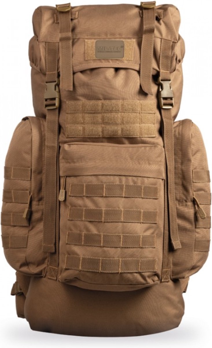 Mil-tec Bundeswehr GEN II Combat-rugzak 65l, Dark coyote