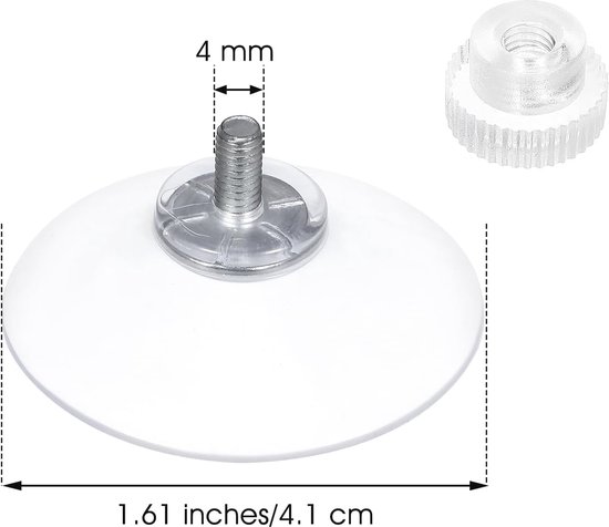 3/4/5.5Cm Sterke Vacuüm Zuignappen Zuignappen Padd... - Grandado 3/4/5.5Cm Sterke Vacuüm Zuignappen Zuignappen Padd... - Grandado