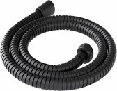 Doucheslang - Douche Slang - 200 cm - Anti-knik - zwart - RVS - staal & koper - Badkamer Accessoires - Waterslang Douche - Woonaccessoires - doucheslangen - Flexibel - Universele G1/2"