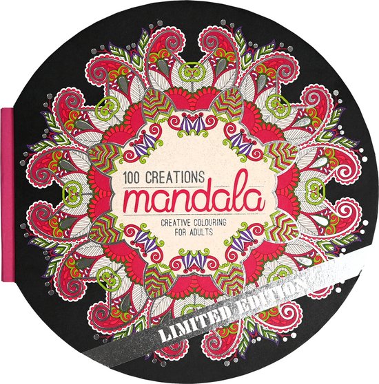 Creatief Kleuren Mandala – Mandala Kleurboek voor Volwassenen – Kleuren voor Volwassenen – Tekenen voor Volwassenen – Creatief Volwassenen – 200 Pagina’s – 25 x 12 x 2,5 cm – Vanaf 3 Jaar