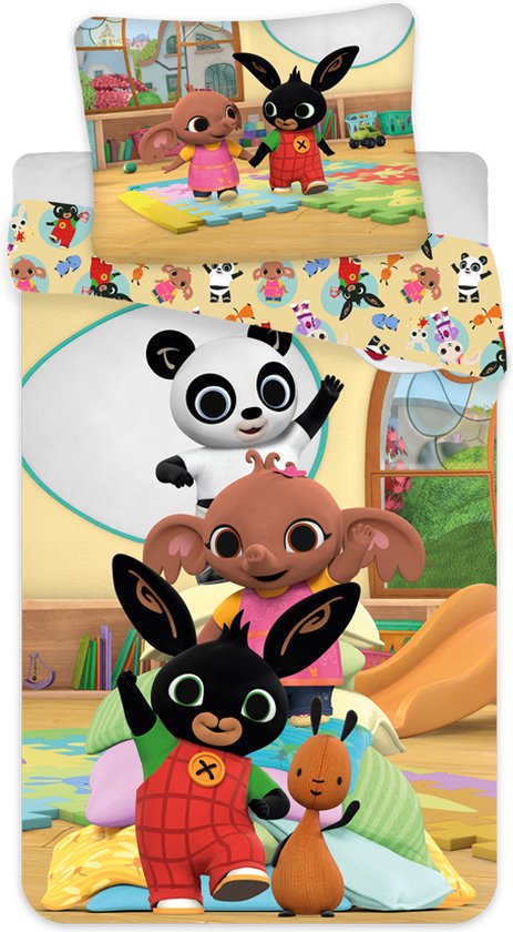 Bing & friends Dekbedovertrek all friends 140 x 200 cm - 70 x 90 cm