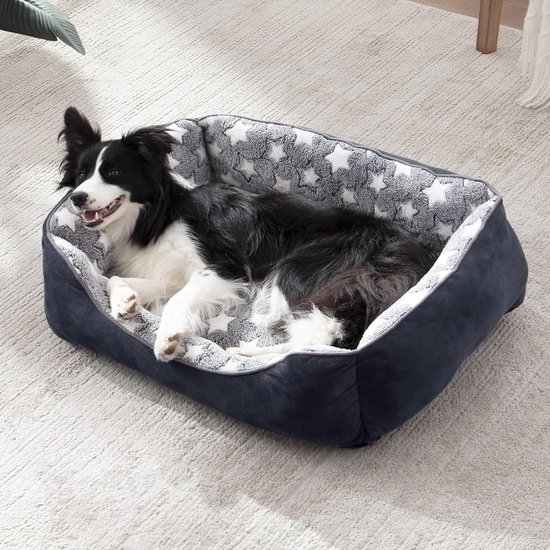 JOEJOY Hondenbed Groot Hondenmand Wasbaar - Pluizig hondenbed, antislip