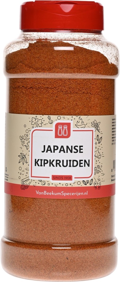 Goedkoopste Van Beekum Specerijen - Japanse Kipkruiden - Strooibus 600 Gram