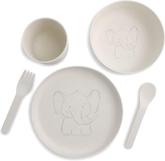 006340 VAIANA Disney serviesset voor kinderen, met 2 glazen van 220 ml en 2 borden, 22 cm