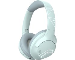 PowerLocus P3 - Bluetooth Koptelefoon – Draadloos – Over-ear – 50 uur batterijduur – Microfoon – Mint