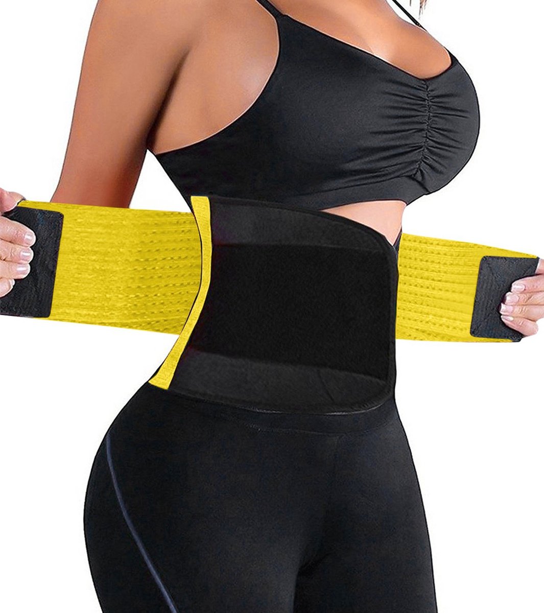 Goedkoopste Taille Trainer - L - Geel