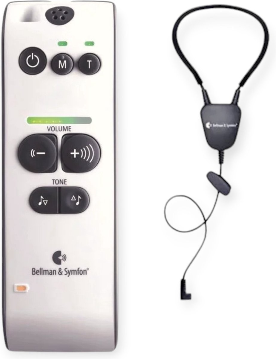 BELLMAN Audio Maxi LUISTERHULP voor SLECHTHORENDEN - set met neklus 9552
