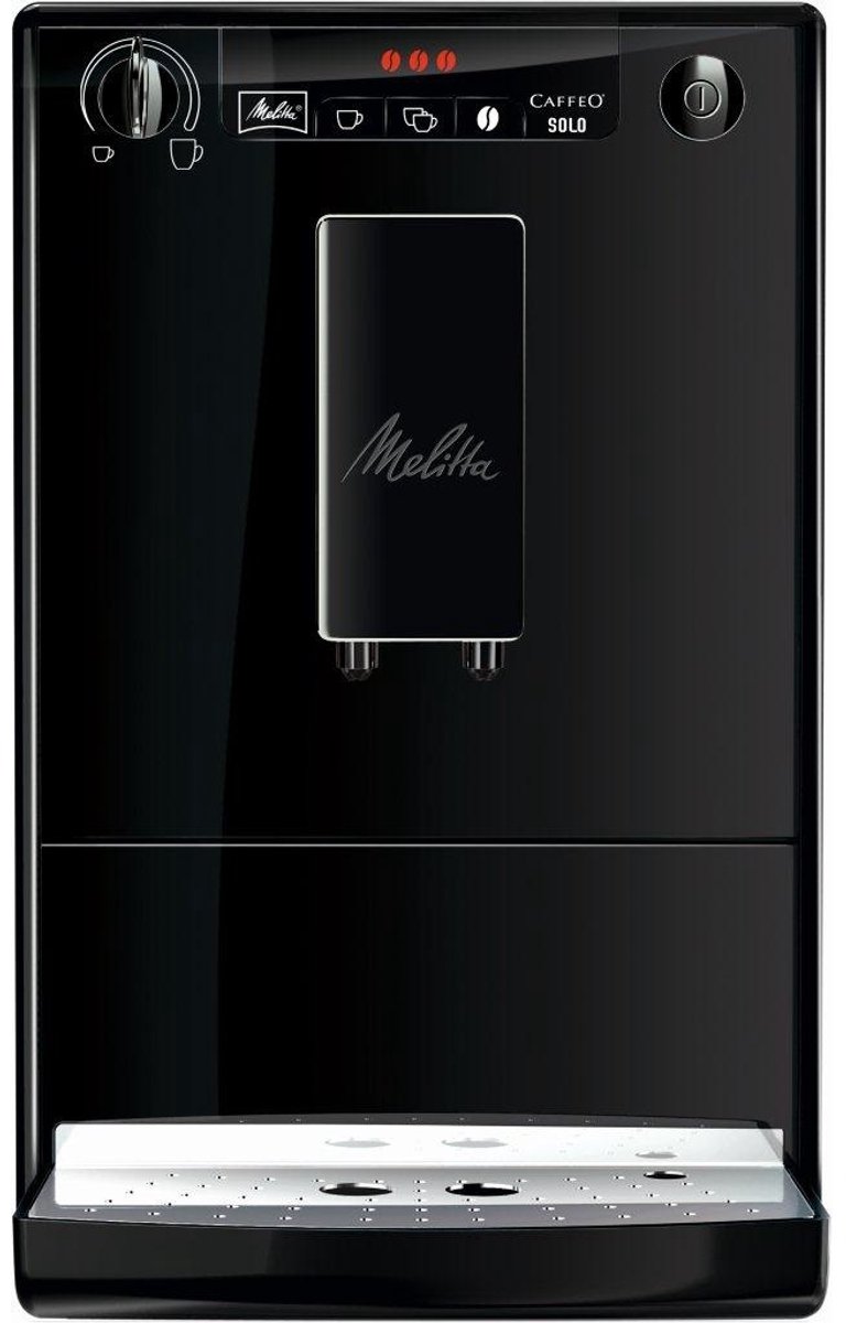Melitta espresso apparaat Caffeo Solo zwart w/o chrome E950-222