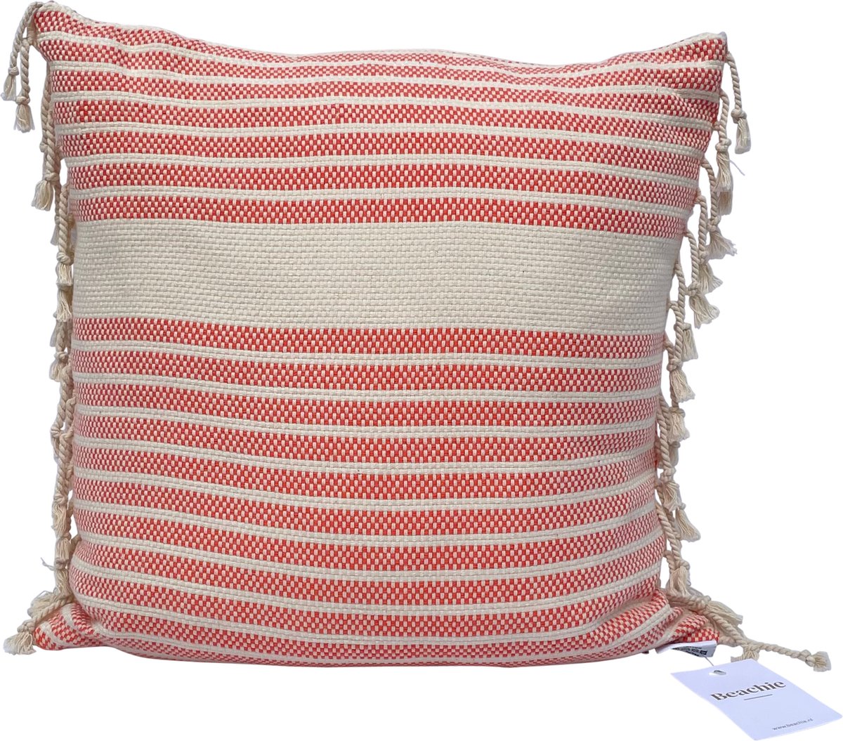 Beachie Nice koraal 50 x 50 cm