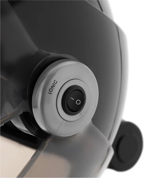 physa - Föhn - met standaard - 1650 W - zwart - 66 °C