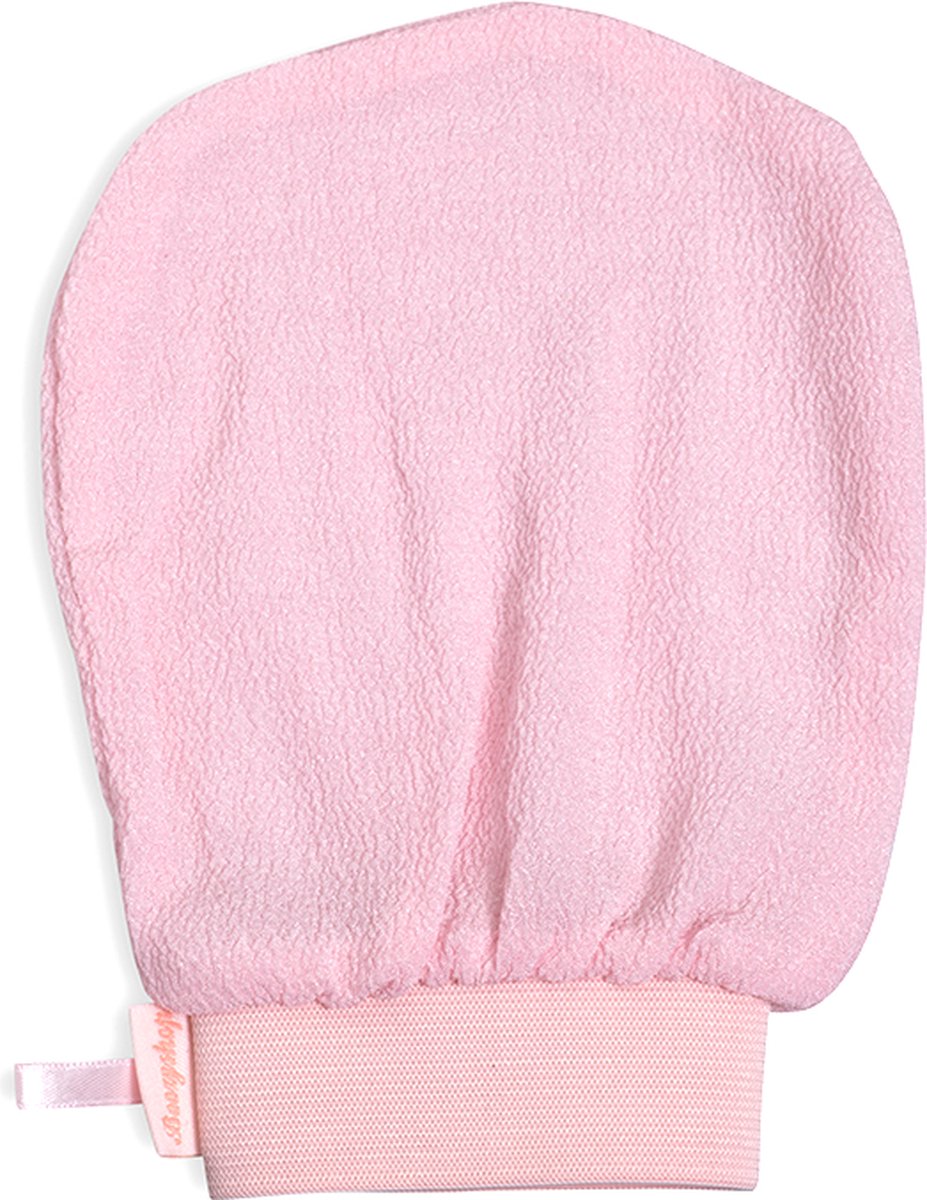 Goedkoopste Boozyshop ® Exfoliating Glove - Scrub Handschoen - Verwijdert dode huidcellen - Voor een gladde en stralende huid - Skin Exfoliating Mitt - Roze