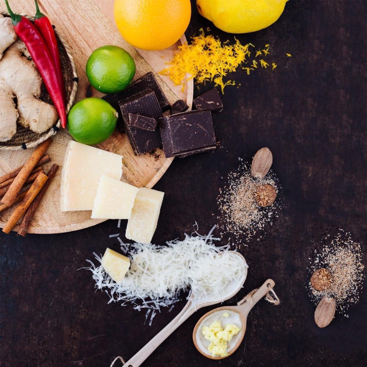 Zwart Zester rasp voor citrusvruchten harde kaas gember chocolade nootmuskaat truffel roestvrijstalen blad Made in USA Raspen