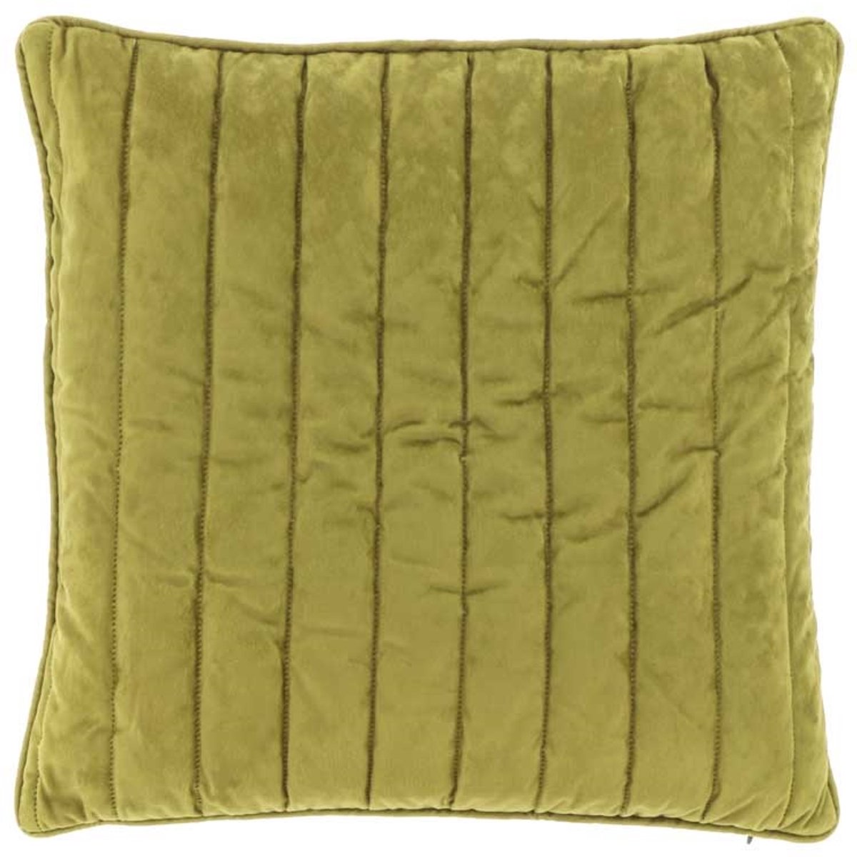 Unique Living D- Unique Living - Kussen Moos 45x45cm Moss Green Groen