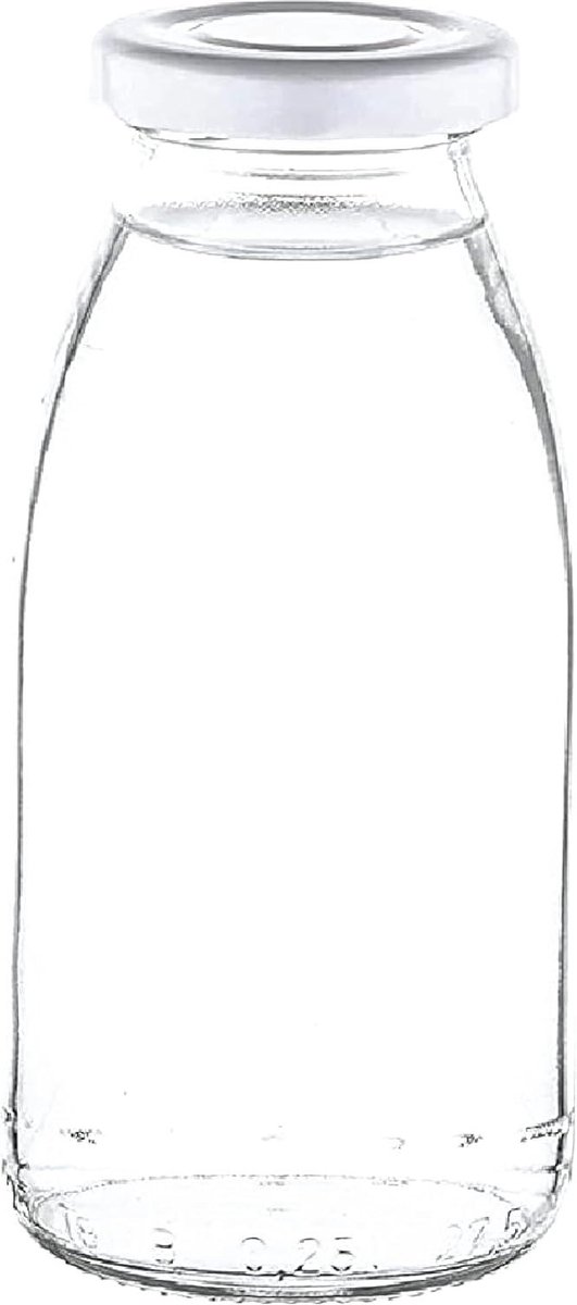 Casavetro heldere schroefdop lege glazen flessen 1000 ml Herbruikbare Afsluitdeuren-luchtdichte metalen deksel voor Kombucha zelf gebrouwen Gin olie azijn bier Cider vodka en Water (8 x 1000 ml