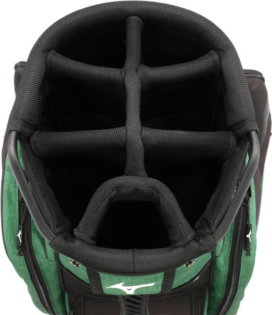 Mizuno BR-D3C Cartbag 2024 - Zwart Groen van Mizuno — afbeelding 3