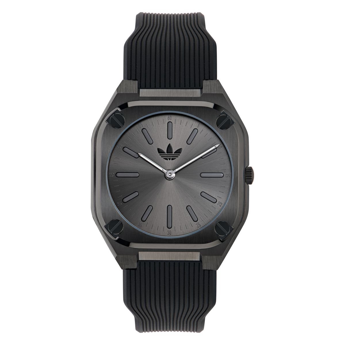 Adidas Originals City Tech Thin AOFH24503 Horloge - Siliconen - Zwart - Ø 40.5 mm