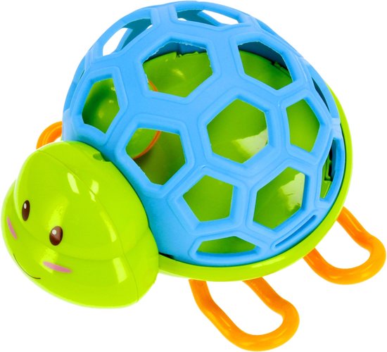 Bam Bam - Zachte rammelaar SCHILDPAD, educatief speelgoed voor vanaf 6 maanden van Bam bam — afbeelding 3