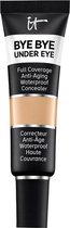 IT Cosmetics Bye Bye Under Eye Concealer - 24U Gepigmenteerde Dekking - Geformuleerd met Peptiden, Collageen, Hyaluronzuur en Vitamine E - Volledig Dekkend & Anti-Aging - Medium Nude 21.5 - 12ml