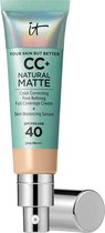 It Cosmetics Your Skin But Better CC+ Natural Matte SPF40 Foundation - Matte & Stralende Finish - Light - 32ml