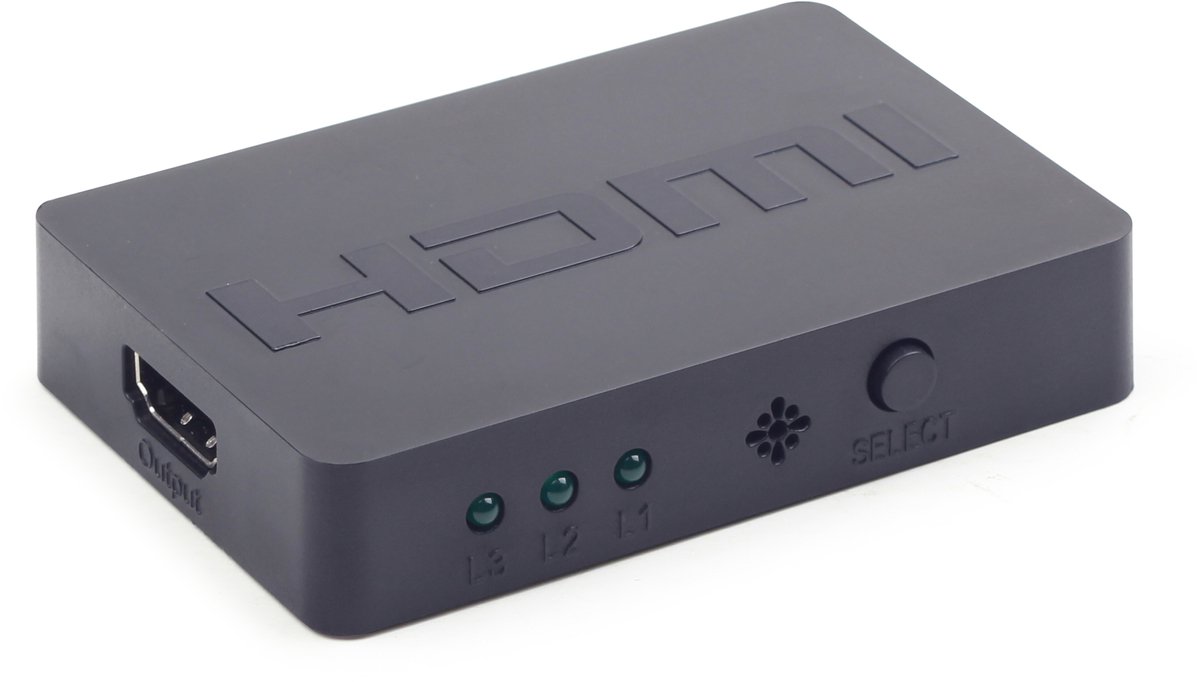 CablExpert DSW-HDMI-34 - 3-poorts HDMI switch + afstandsbediening