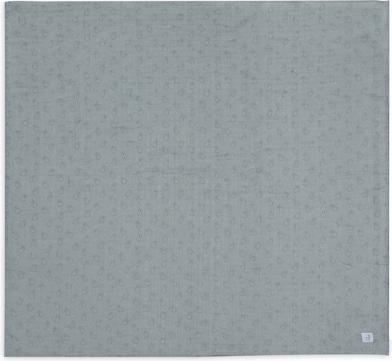 Jollein x Nijntje - Hydrofiele Doek Large 115x115cm - Inbakerdoek, Spuugdoekjes, Baby Doeken - Zacht Katoen - 2 Stuks - Miffy Silhouettes Sea Green van Jollein — afbeelding 5