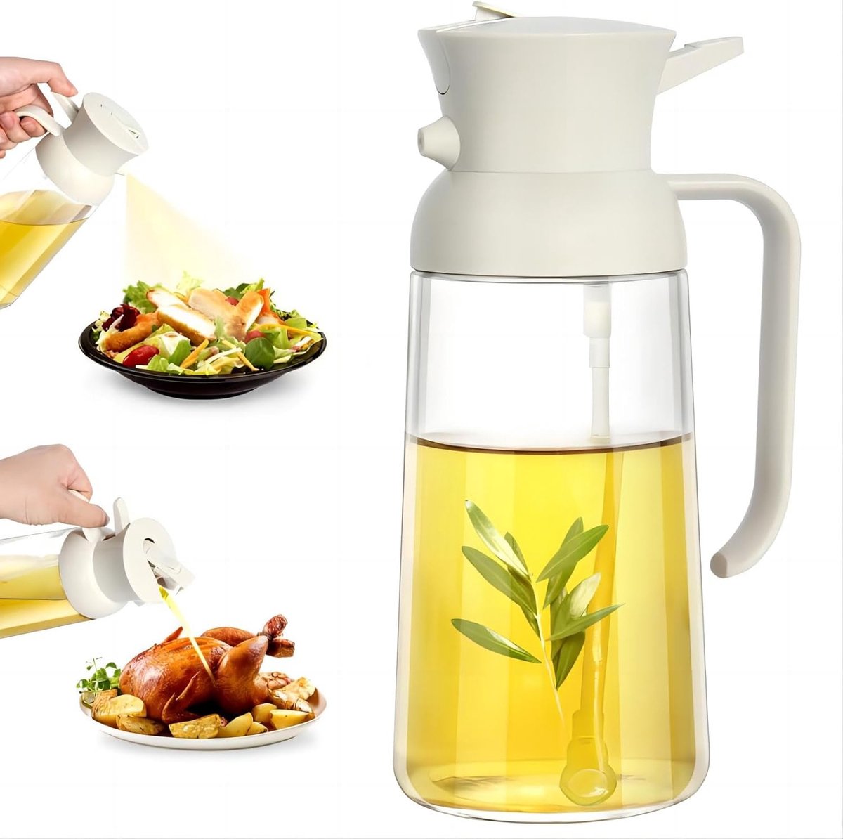 Lexium Olijfolie Sprayer - Cooking Spray - Olijfolie sprayers – Oliefles Cooking Spray - BBQ Accesoires - Airfryer - Bakspray